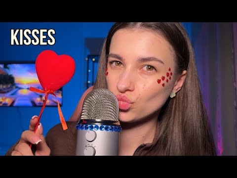 Asmr | Kisses 💋🥰 Valentine’s Day Asmr 🫶🌸