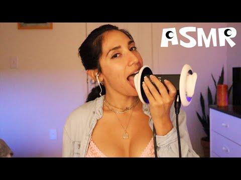 ASMR Girlfriend Eats Your Ears 👅 | No Talking