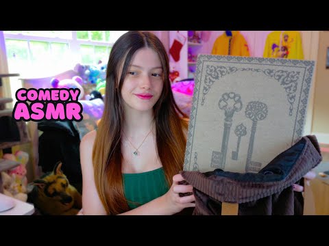 ASMR | What's in My Bag? (Parody) (UNHINGED) 😭😭