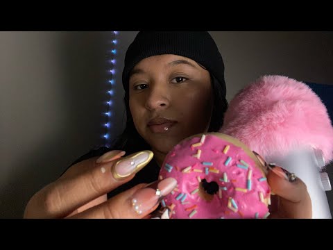 ASMR almost touching the object but not quite trigger.😴🤤
