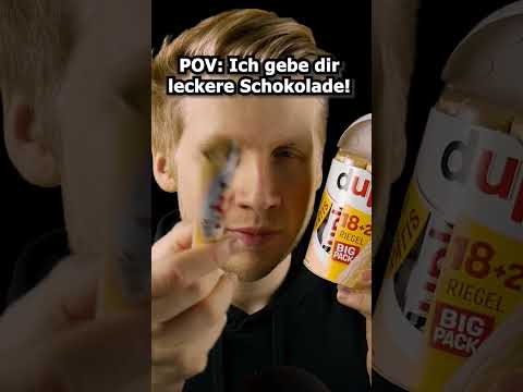 ASMR - POV: Ich gebe dir leckere Schokolade! #shorts #asmr #roleplay #deutscheasmr