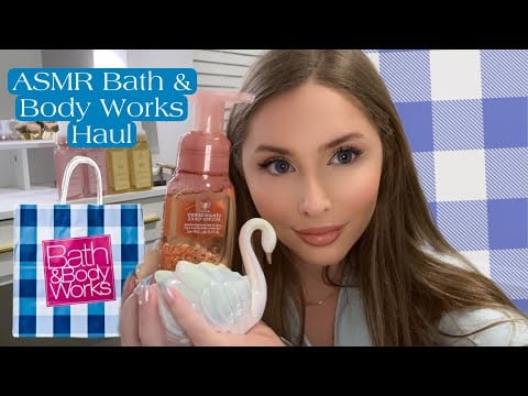 ASMR Bath & Body Works Haul | Tapping, Scratching, Soft Spoken