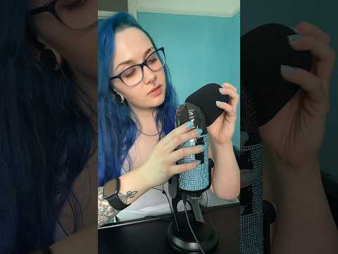 ASMR CRINKLY MIC PUMPING 🎙 #shorts   #asmr #asmrcrinkles #asmrmicpumping
