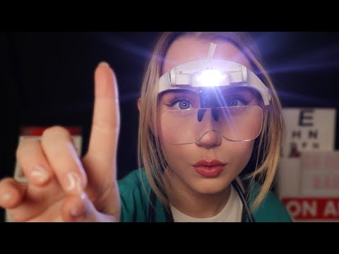 ASMR Detailed Eye Examination 👁 (Flashlight, Personal Attention)