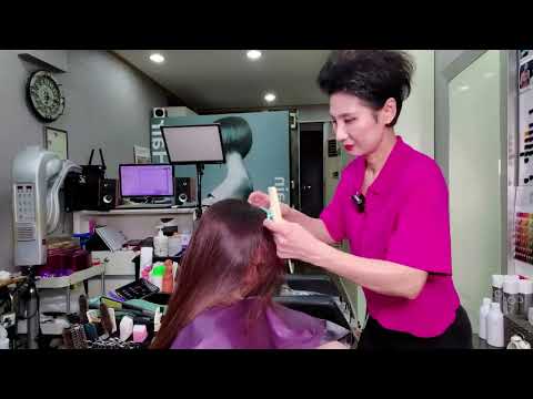 Korean Swift ASMR Hair Salon: Fast-Paced Styling for Instant Energy and Relaxation ✂️💥