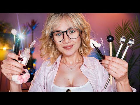 🔥 АСМР МУРАШЕЧНАЯ ПРОВЕРКА УШЕК И СЛУХА 🤤 Осмотр, Чистка и Массаж asmr ear exam cleaning massage