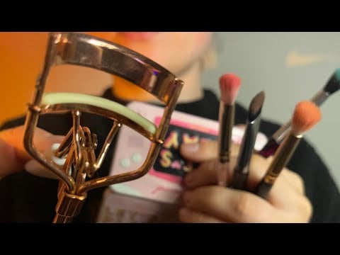 Lofi ASMR doing your makeup on camera lens ‧₊˚📸✩ ₊˚🎀⊹♡ no talking & no tapping 