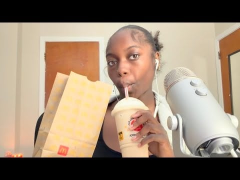 ASMR McDonalds Breakfast Mukbang 🍳 