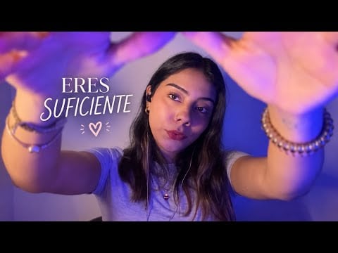 ASMR en Español 💗 Masaje Relajante con Afirmaciones Positivas y Susurros🧠