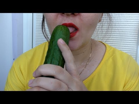 ASMR  Crunchy ||  MASSIVE CUCUMBERS || 먹방  Eating Sounds || No Talking