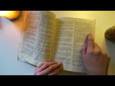 ASMR Book of Cultural Literacy Flip Through ~ Soft Spoken Page Turning