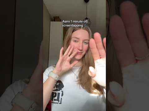 Screen touching/tapping ASMR #asmr #screenasmr #fastasmr #tingles #sleep