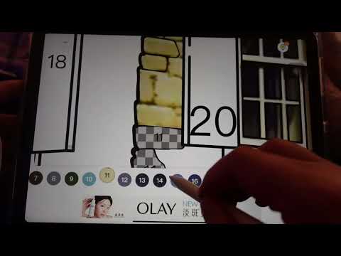 😴iPad ASMR 1 Hour Coloring/ Whisper & Click"