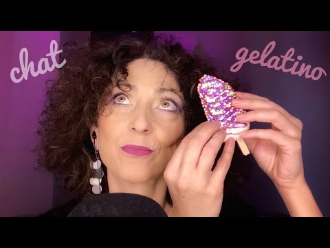 ASMR ITA 🔐 LA MIA VITA è da RECLUSA? 🔐 CHIACCHIERE + GELATINO SQUISHY