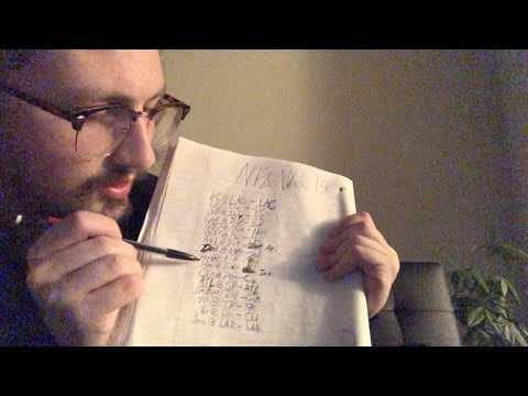 ASMR NFL Week 15 Predictions
