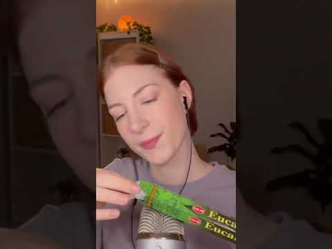 asmr burning incense #shorts