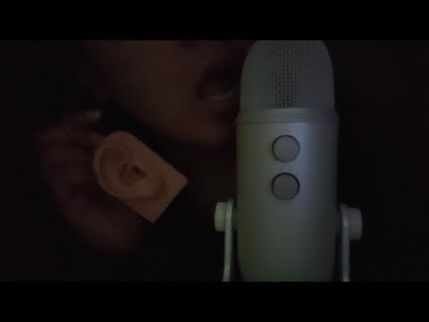 SILICONE EAR EATING| random tingles👂✨