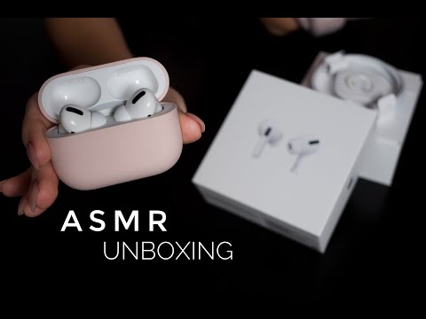 ASMR ITA 🇮🇹 Unboxing Airpods PRO 😍 Italian Whispering 💤