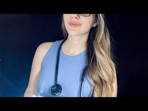 ASMR Cranial Nerve Exam (Soft Spoken for Relaxation)