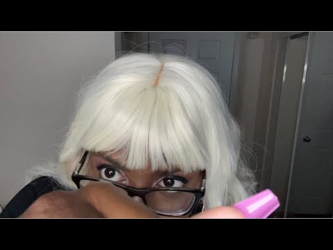 Asmr | Name Repeating & Tracing (mouth sounds & close up whispers)