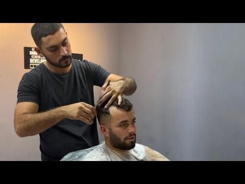 Turkish Barber Emircan ASMR Haircut