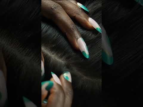The most satisfying SCALP SCRATCHING #relaxing #asmr #pampering #satisfying #foryoupage #viral