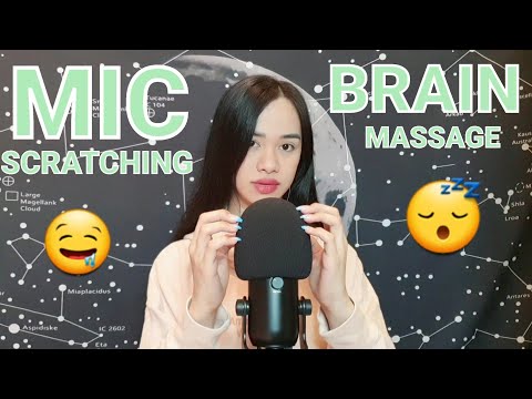 ASMR Mic Scratching BRAIN MASSAGE 🤤😴