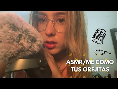 Asmr- Random/ Lamiendo el micro /Te toco tu carita 