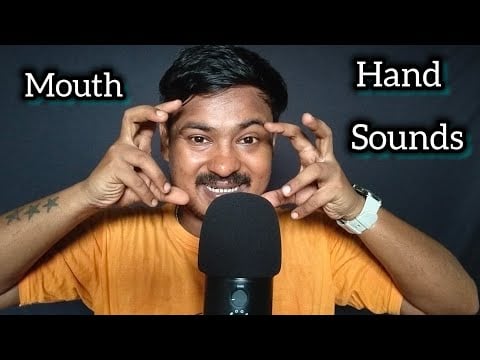 ASMR Fast Mouth Sounds & Hand Movements For Deep SLEEP 😴