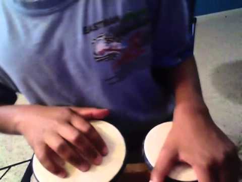 ASMR playing with bongos