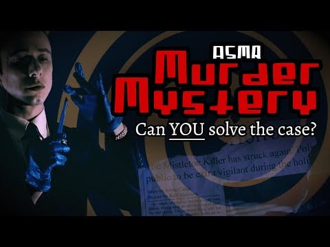 Can you solve this case? | The Mistletoe Murderer (Murder Mystery ASMR)