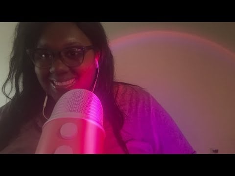 ASMR Fabric shirt scratching & fast mouth sounds 