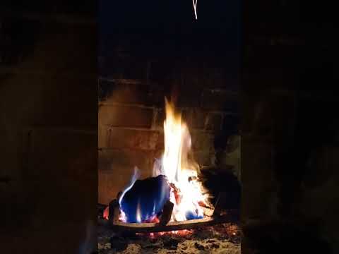 Warm Crackling Fireplace ASMR Fire Sounds #cozy #relaxing