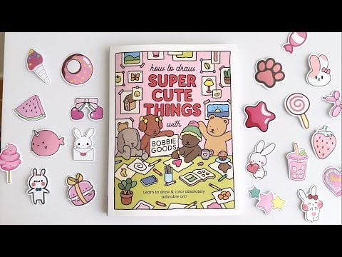 ASMR Bobbie Goods | How to draw super cute things | Coloring book