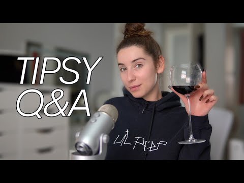 ASMR Tipsy Q&A