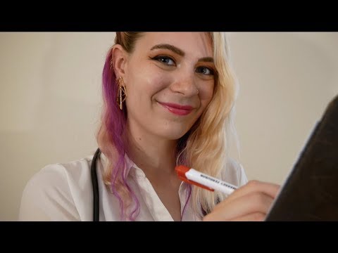 ASMR Binaural Respiratory Examination | Soft Spoken Medical RP