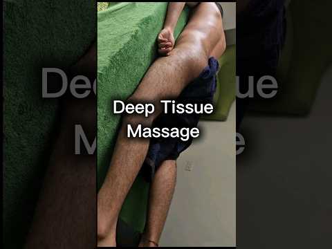 Sesión de masaje de tejido profundo o Deep Tissue massage #masajedeportivo #masajesterapeuticos
