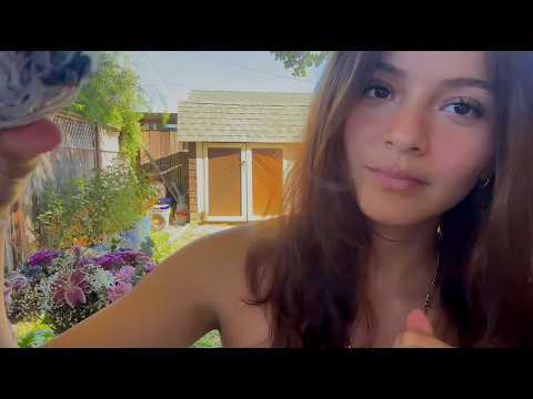 🪻Aromatherapy role-play ASMR| Massage, breathing exercises, energy cleansing, real oils! 🌲
