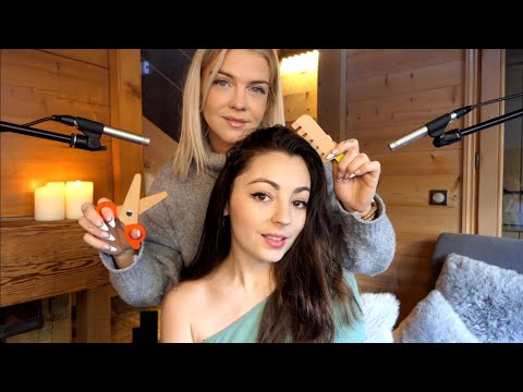 ASMR | Salon de coiffure ASM’hair avec @RoxaneASMR 💆🏻‍♀️