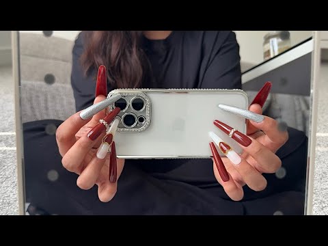 [ASMR] iPhone Camera Tapping & Scratching No Talking 