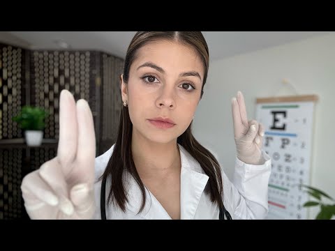 ASMR: Realistic Cranial Nerve Exam Role-play With @ivybasmr And Personal Attention