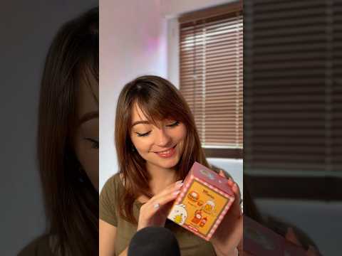 Ouverture Molang avec Luna 🤍 #asmr #triggersforsleep #relax