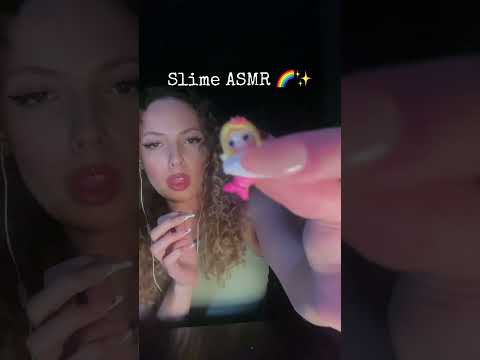 slimeeee🩷🩵 #asmr #slime #shorts