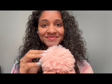 ASMR If I Say Your Name You HAVE to Sleep (Guessing Your Name) Mic Brushing, Close - Up Whispers 😴🩷