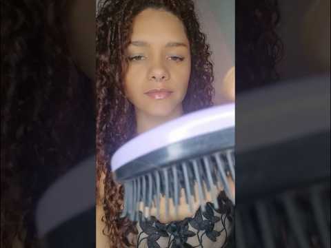 ASMR • Posso pentear seu cabelo? 🥰 #shorts #asmr