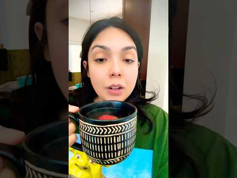 HOT WATER ASMR | drinking VERY HOT water with lemon apples #hotwater #tea