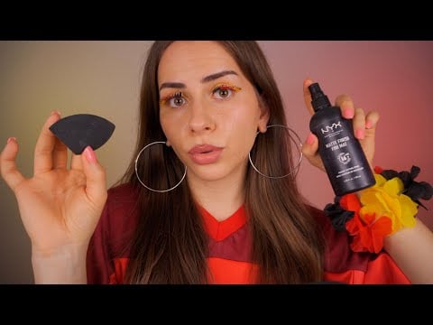 ASMR Emily schminkt dich für die WM ⚽️✨