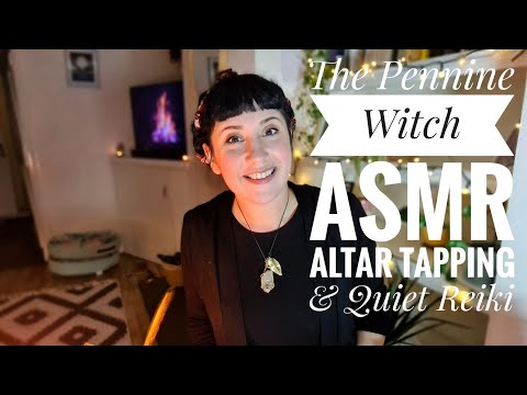 ASMR 🤫 Witches Altar Tapping 💅🏻 & Silent Reiki Treatment 🙏🏻 - No talking