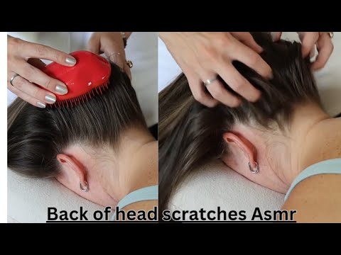 Sleep-Inducing ASMR | Gentle Head & Back Scratches for Deep Relaxation#asmr#tingles#relaxation#asmr