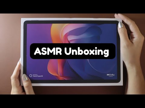 ASMR Não Intencional | Unboxing REDMI Pad 2